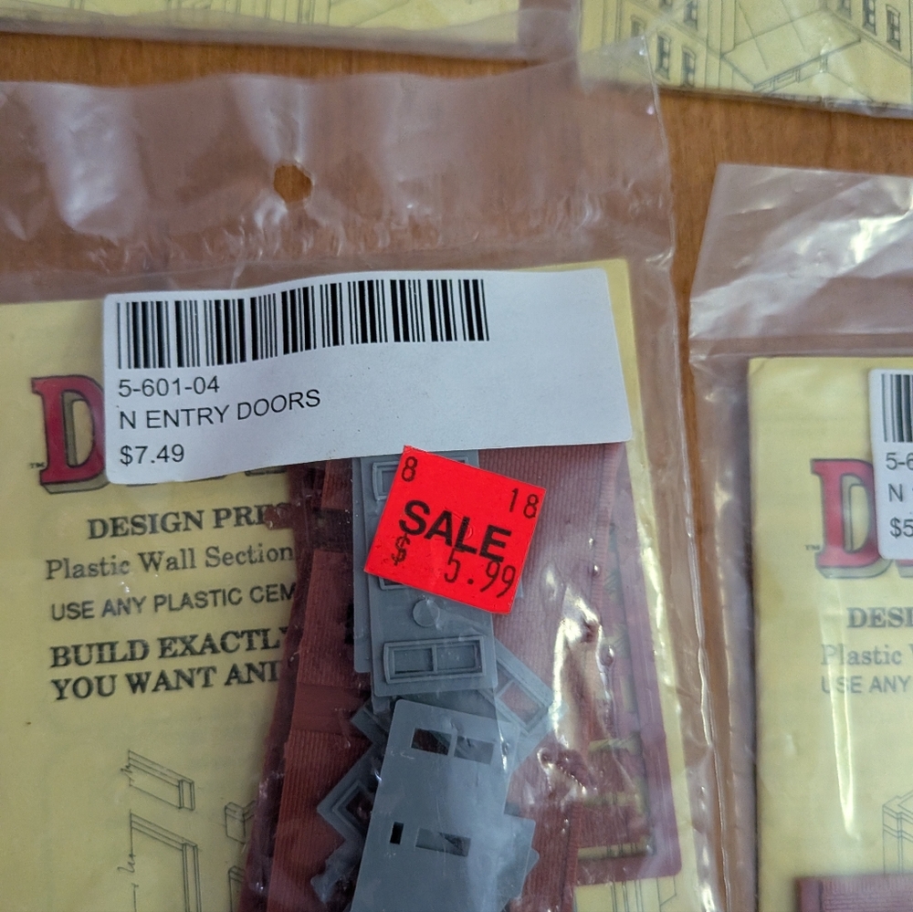Model Train Detailing Parts Set DPM Building Kit - Picture 5 of 6